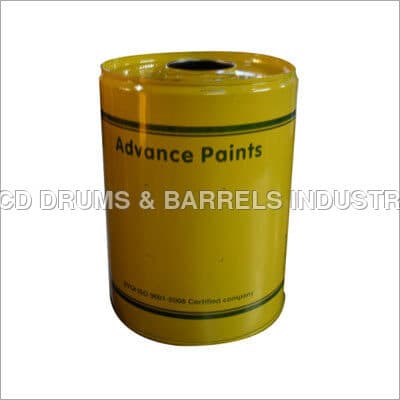 20 litre steel paint drum manufactured by ABCD Drums & Barrels Industries, Mumbai — flagship product